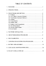 Preview for 2 page of Lutron Electronics GM-1500P Operation Manual