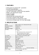 Preview for 3 page of Lutron Electronics GM-5000 Operation Manual