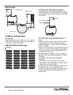 Предварительный просмотр 10 страницы Lutron Electronics Grafik 5000 Installation Instructions Manual