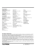 Preview for 12 page of Lutron Electronics Grafik 5000 Installation Instructions Manual