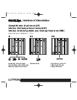 Preview for 17 page of Lutron Electronics Grafik Eye ELVI Installation Instructions Manual