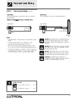 Preview for 11 page of Lutron Electronics Grafik Eye GRX-4000 Series Installation, Operation And Maintenance Manual