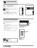 Preview for 15 page of Lutron Electronics Grafik Eye GRX-4000 Series Installation, Operation And Maintenance Manual