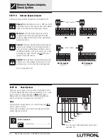 Preview for 18 page of Lutron Electronics Grafik Eye GRX-4000 Series Installation, Operation And Maintenance Manual