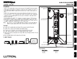 Lutron Electronics Grafik Eye GRX-CCO-8 Installation Instructions Manual preview