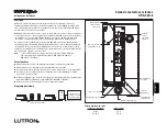 Preview for 31 page of Lutron Electronics Grafik Eye GRX-CCO-8 Installation Instructions Manual