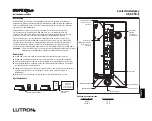 Preview for 37 page of Lutron Electronics Grafik Eye GRX-CCO-8 Installation Instructions Manual