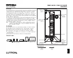 Preview for 43 page of Lutron Electronics Grafik Eye GRX-CCO-8 Installation Instructions Manual