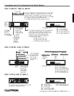 Предварительный просмотр 7 страницы Lutron Electronics Grafik Eye GRX-CI-NWK-E Installation Instructions Manual