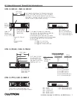 Предварительный просмотр 11 страницы Lutron Electronics Grafik Eye GRX-CI-NWK-E Installation Instructions Manual