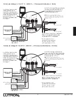 Предварительный просмотр 11 страницы Lutron Electronics Grafik Eye GRX-TVI Installation And Operation Instructions Manual