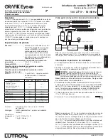 Предварительный просмотр 13 страницы Lutron Electronics Grafik Eye GRX-TVI Installation And Operation Instructions Manual