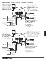 Предварительный просмотр 19 страницы Lutron Electronics Grafik Eye GRX-TVI Installation And Operation Instructions Manual