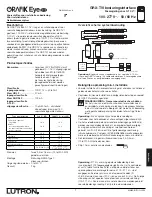 Предварительный просмотр 25 страницы Lutron Electronics Grafik Eye GRX-TVI Installation And Operation Instructions Manual