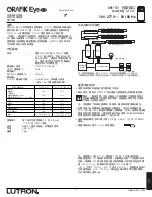 Предварительный просмотр 29 страницы Lutron Electronics Grafik Eye GRX-TVI Installation And Operation Instructions Manual