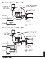 Предварительный просмотр 31 страницы Lutron Electronics Grafik Eye GRX-TVI Installation And Operation Instructions Manual