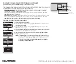 Предварительный просмотр 25 страницы Lutron Electronics GRAFIK Eye QS Installation And Operation Manual