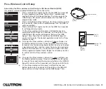 Предварительный просмотр 39 страницы Lutron Electronics GRAFIK Eye QS Installation And Operation Manual