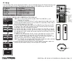 Предварительный просмотр 42 страницы Lutron Electronics GRAFIK Eye QS Installation And Operation Manual