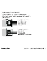 Предварительный просмотр 12 страницы Lutron Electronics GRAFIK Eye QSGR-3P Installation And Operation Manual