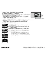 Предварительный просмотр 24 страницы Lutron Electronics GRAFIK Eye QSGR-3P Installation And Operation Manual