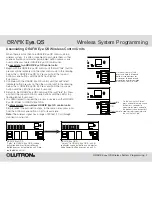 Preview for 2 page of Lutron Electronics GRAFIK Eye QSGRJ-4P Programming Addendum