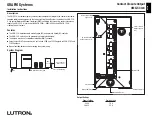 Preview for 1 page of Lutron Electronics GRAFIK OMX-CCO-8 Installation Instructions Manual