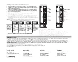 Preview for 12 page of Lutron Electronics GRAFIK OMX-CCO-8 Installation Instructions Manual