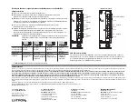 Preview for 28 page of Lutron Electronics GRAFIK OMX-CCO-8 Installation Instructions Manual