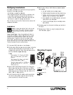 Preview for 2 page of Lutron Electronics HD-RD Installation Instructions Manual