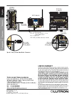 Предварительный просмотр 4 страницы Lutron Electronics Homeworks 4 Series Installation Instructions Manual