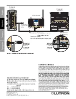 Предварительный просмотр 8 страницы Lutron Electronics Homeworks 4 Series Installation Instructions Manual