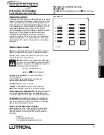 Предварительный просмотр 13 страницы Lutron Electronics Homeworks HR-VCRX-SW Installation Instructions Manual