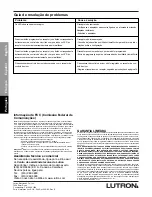 Предварительный просмотр 16 страницы Lutron Electronics Homeworks HR-VCRX-SW Installation Instructions Manual
