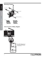 Preview for 4 page of Lutron Electronics Homeworks HRP5-120 Installation Instructions Manual