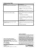 Preview for 4 page of Lutron Electronics HomeWorks HWD-5KP Installation Instructions