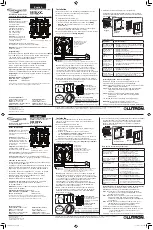 Lutron Electronics Homeworks QS seeTouch HQWIS-NB-NONE Installation Instructions предпросмотр