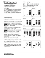 Lutron Electronics HRT-5KP-C Installation Instructions preview