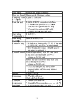 Предварительный просмотр 5 страницы Lutron Electronics HT-3007SD Operation Manual