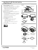 Preview for 2 page of Lutron Electronics Ivalo Finire Installation Instructions