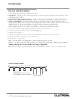 Preview for 4 page of Lutron Electronics LCP128 Setup And Maintenance Manual