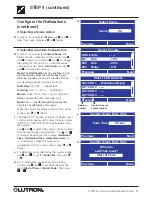 Preview for 31 page of Lutron Electronics LCP128 Setup And Maintenance Manual