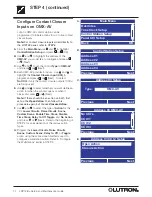 Preview for 34 page of Lutron Electronics LCP128 Setup And Maintenance Manual