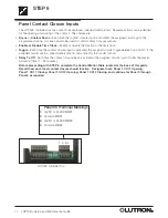 Preview for 42 page of Lutron Electronics LCP128 Setup And Maintenance Manual