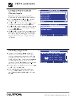 Предварительный просмотр 43 страницы Lutron Electronics LCP128 Setup And Maintenance Manual