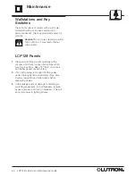 Preview for 60 page of Lutron Electronics LCP128 Setup And Maintenance Manual