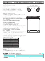 Предварительный просмотр 3 страницы Lutron Electronics LHD0-96W24V-U UL Manual