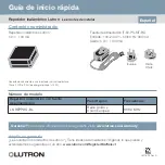 Preview for 5 page of Lutron Electronics LK-REPPRO-BL Quick Start Manual