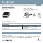 Preview for 13 page of Lutron Electronics LK-REPPRO-BL Quick Start Manual