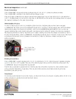 Preview for 3 page of Lutron Electronics LL-INTMOUNT Integration Manual